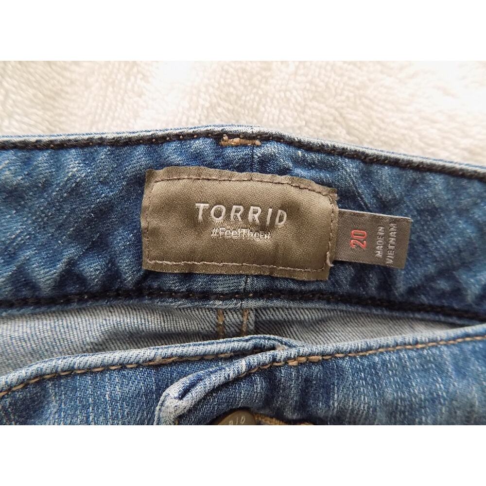 Torrid denim shorts size 20 - Picture 4 of 6